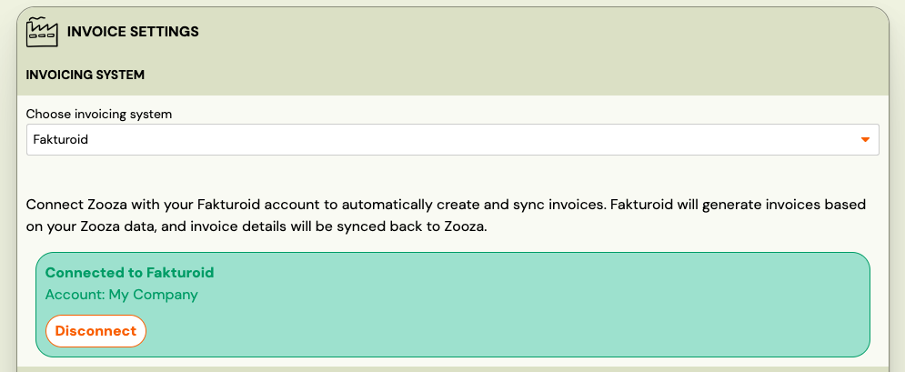Screenshot — fakturoid invoices