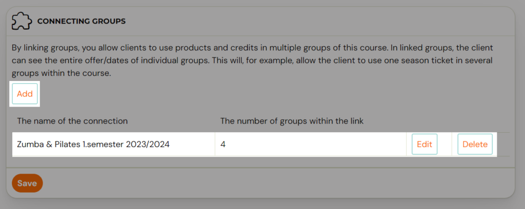 Screenshot placeholder — link list