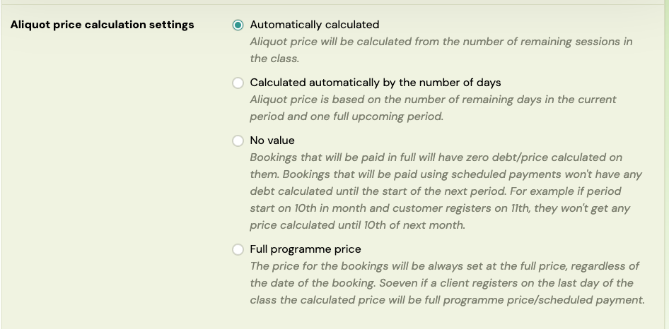 Screenshot — late bookings