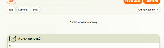 No communication warning