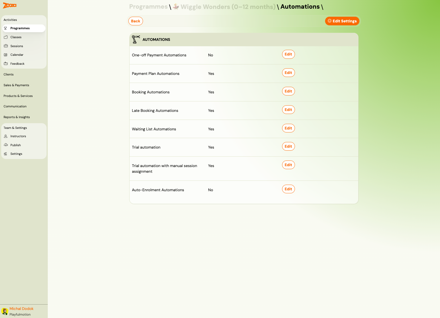 Automations overview