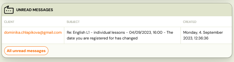Screenshot — sending email sms