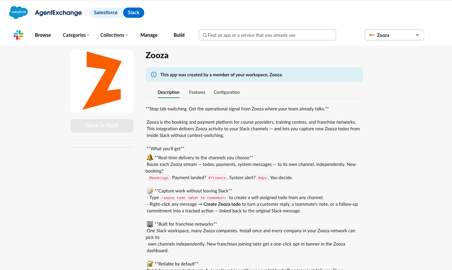 Screenshot — slack integration